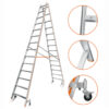 Выше Всех | «Эйфель» Комфорт-Профи 214 Роллер Стремянка двусторонняя Выше Всех | «Эйфель» Комфорт-Профи 214 Роллер Стремянка двусторонняя