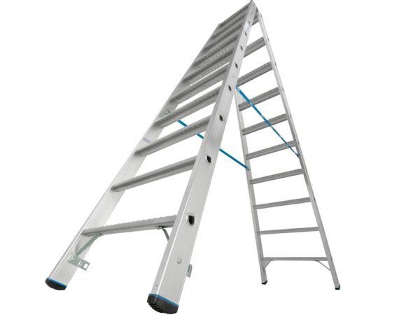 Выше Всех | «KRAUSE» Stabilo 2х10 Двухсторонняя стремянка R13 136206