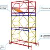 Выше Всех | Усиленная 1,2х2,0 вышка-тура 4,70 м «На Высоте» МХ-4 Выше Всех | Усиленная 1,2х2,0 вышка-тура 4,70 м «На Высоте» МХ-4
